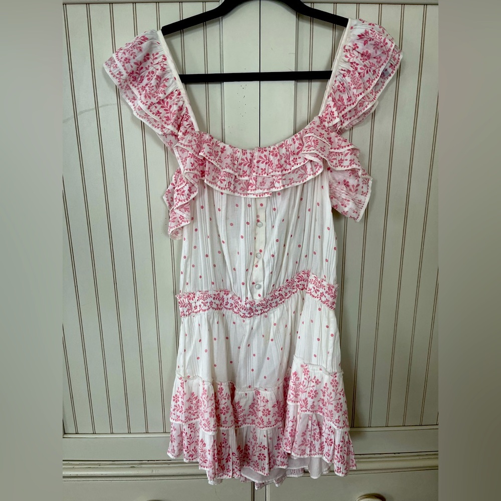LoveshackFancy mini cotton dress